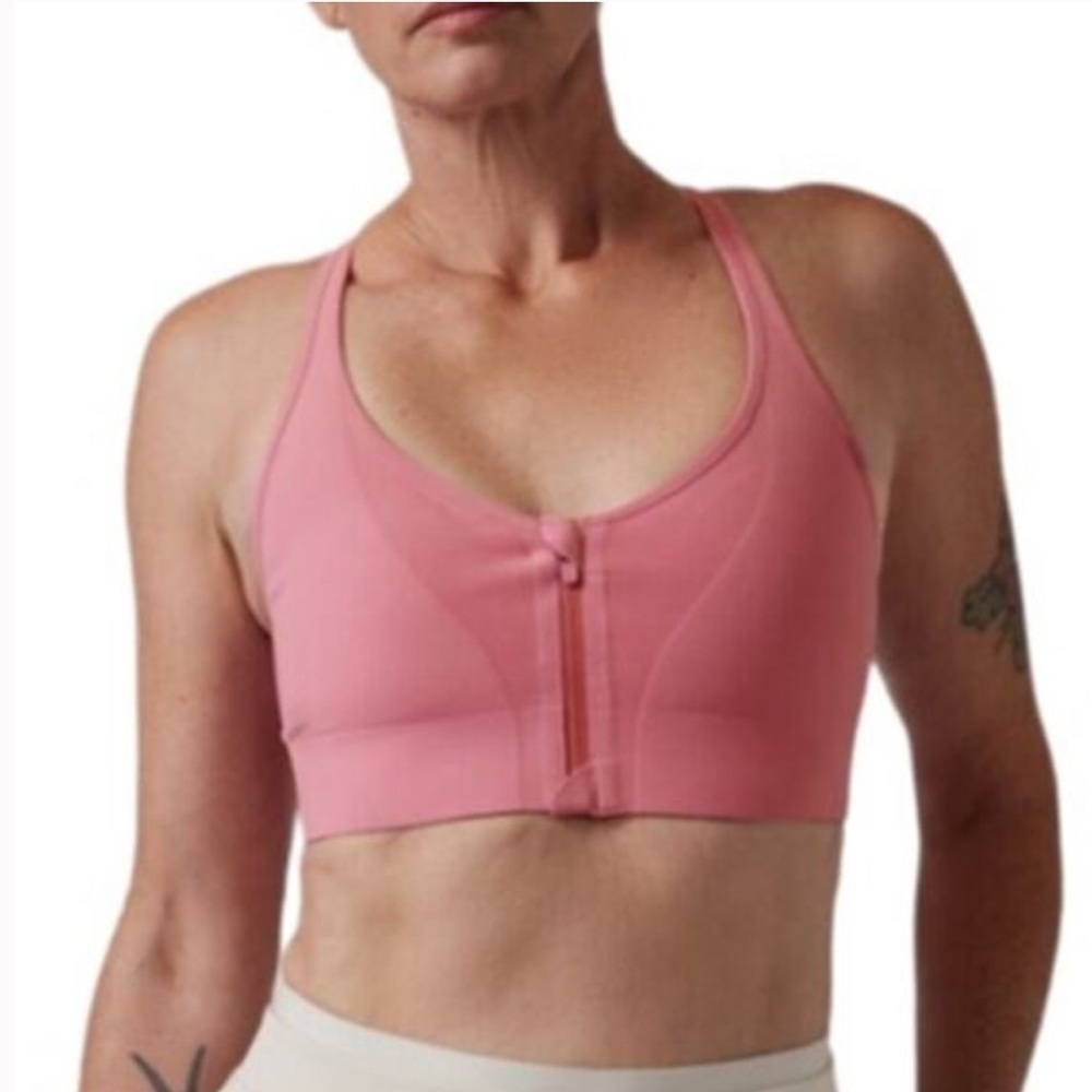 NWOT - Athleta Women Empower II Daily Bra A-C Mauve Pink Size S